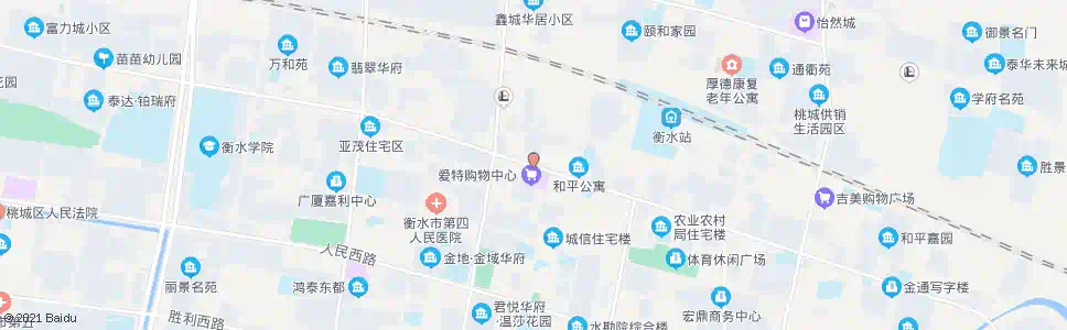 衡水爱特购物中心_公交站地图_衡水公交_妙搜公交查询2024