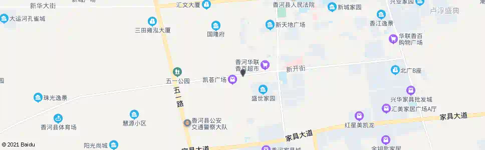 廊坊华联西_公交站地图_廊坊公交_妙搜公交查询2024