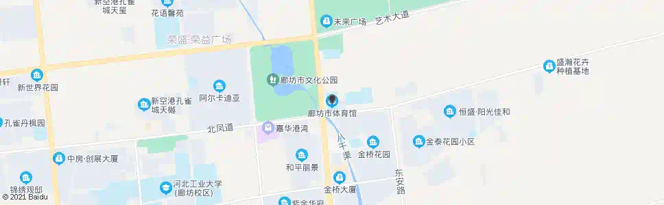 廊坊体育馆_公交站地图_廊坊公交_妙搜公交查询2024