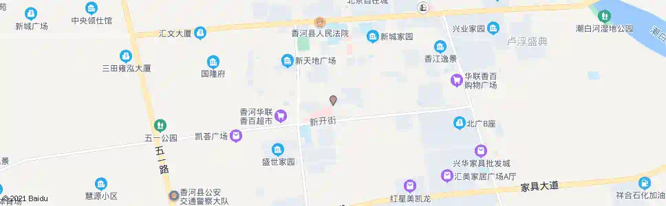 廊坊步行街东口_公交站地图_廊坊公交_妙搜公交查询2024