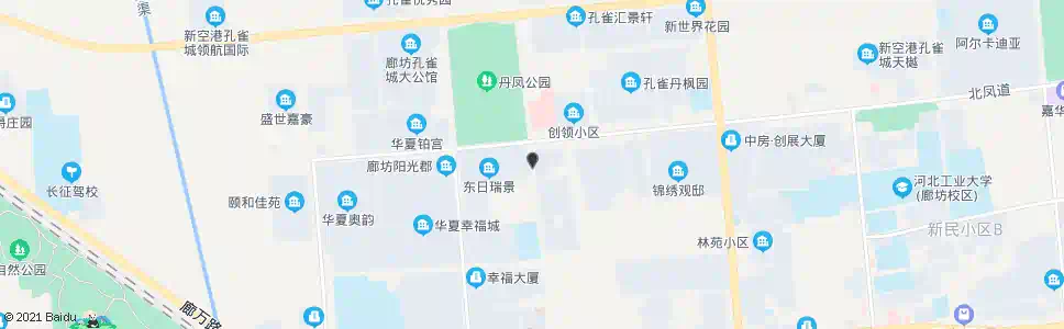 廊坊北凤道_公交站地图_廊坊公交_妙搜公交查询2024