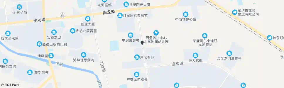 廊坊西孟村_公交站地图_廊坊公交_妙搜公交查询2024