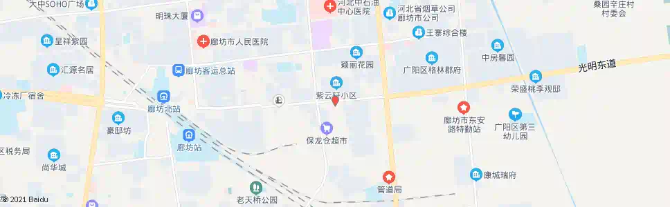 廊坊约基公司_公交站地图_廊坊公交_妙搜公交查询2024