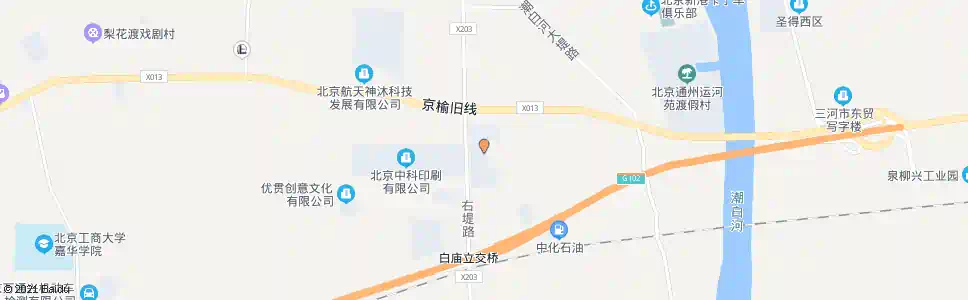 廊坊白庙新村_公交站地图_廊坊公交_妙搜公交查询2024