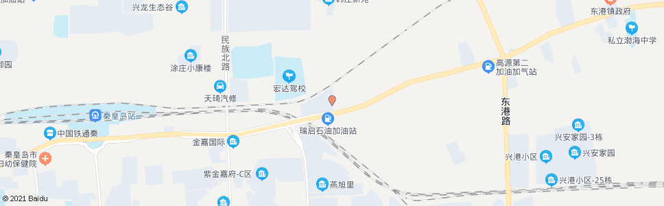 秦皇岛建材市场_公交站地图_秦皇岛公交_妙搜公交查询2024