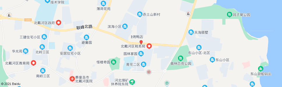 秦皇岛育花路小学_公交站地图_秦皇岛公交_妙搜公交查询2024