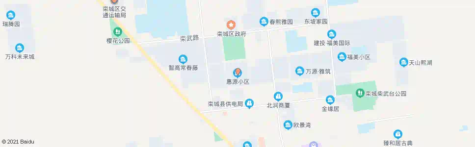 石家庄惠源小区_公交站地图_石家庄公交_妙搜公交查询2024