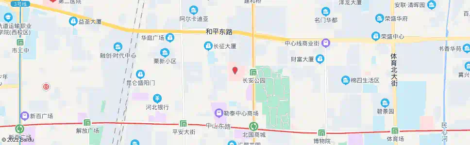 石家庄省四院_公交站地图_石家庄公交_妙搜公交查询2024