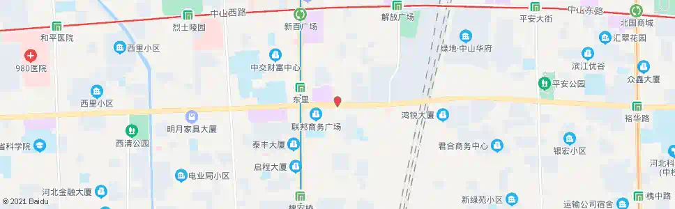 石家庄六中艺术中心(万象天成)_公交站地图_石家庄公交_妙搜公交查询2024