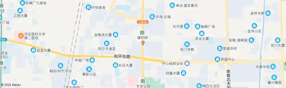 石家庄建和桥北_公交站地图_石家庄公交_妙搜公交查询2024