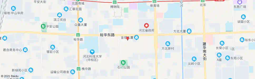 石家庄盛华鑫酒店_公交站地图_石家庄公交_妙搜公交查询2024