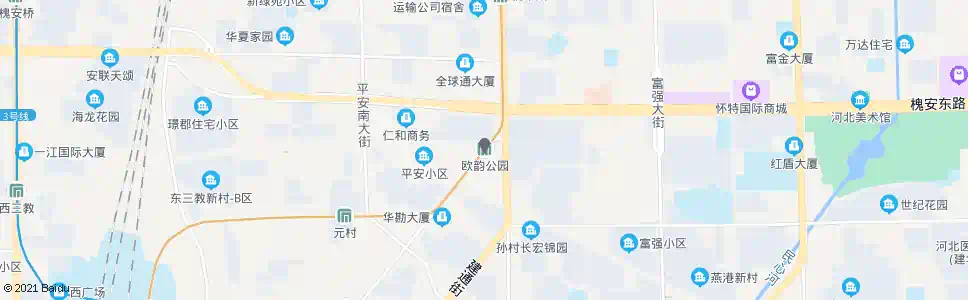 石家庄欧韵公园_公交站地图_石家庄公交_妙搜公交查询2024