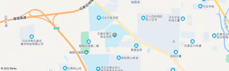 石家庄理工职业学院_公交站地图_石家庄公交_妙搜公交查询2024