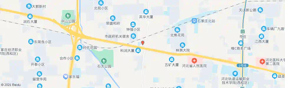 石家庄市信访局_公交站地图_石家庄公交_妙搜公交查询2024