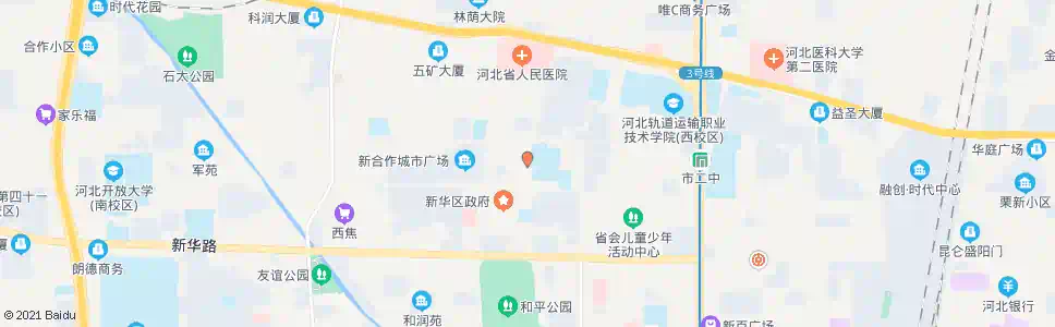 石家庄合作路东口_公交站地图_石家庄公交_妙搜公交查询2024