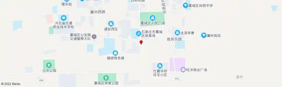 石家庄四明街南口_公交站地图_石家庄公交_妙搜公交查询2024