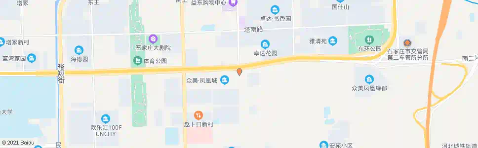 石家庄南二环翟营大街口_公交站地图_石家庄公交_妙搜公交查询2024