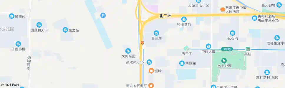 石家庄西二环联盟路口_公交站地图_石家庄公交_妙搜公交查询2024