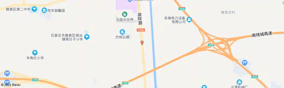 石家庄南甘子_公交站地图_石家庄公交_妙搜公交查询2024