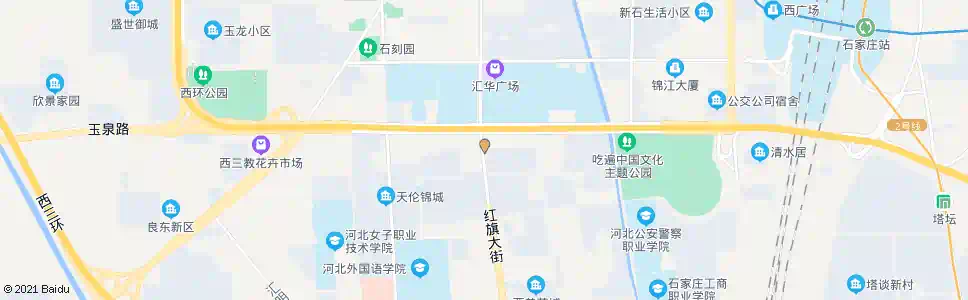 石家庄南二环红旗街口_公交站地图_石家庄公交_妙搜公交查询2024