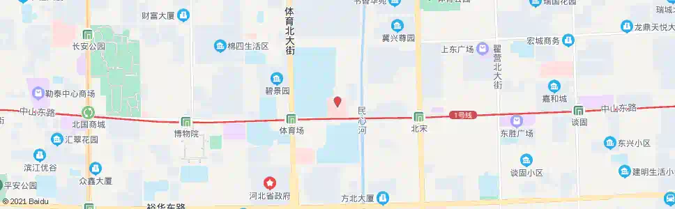 石家庄省中医院_公交站地图_石家庄公交_妙搜公交查询2024