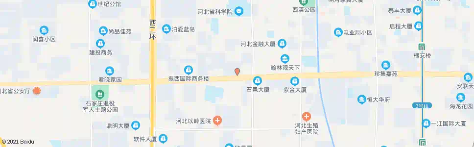 石家庄桥西区委_公交站地图_石家庄公交_妙搜公交查询2024