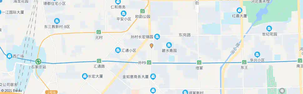 石家庄谛音寺_公交站地图_石家庄公交_妙搜公交查询2024