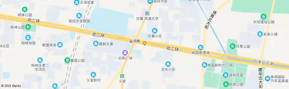 石家庄运河桥东_公交站地图_石家庄公交_妙搜公交查询2024