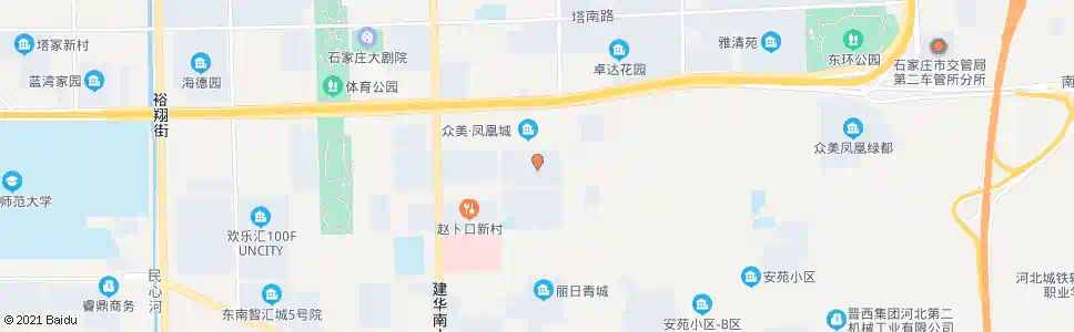 石家庄康复理疗院(阳光花园)_公交站地图_石家庄公交_妙搜公交查询2024