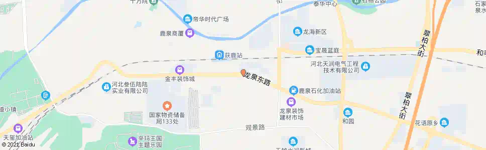 石家庄龙海南苑_公交站地图_石家庄公交_妙搜公交查询2024