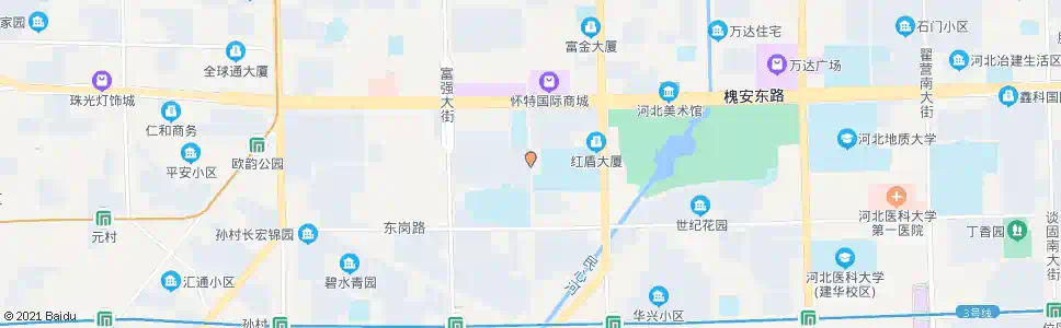 石家庄翰墨儒林小区_公交站地图_石家庄公交_妙搜公交查询2024