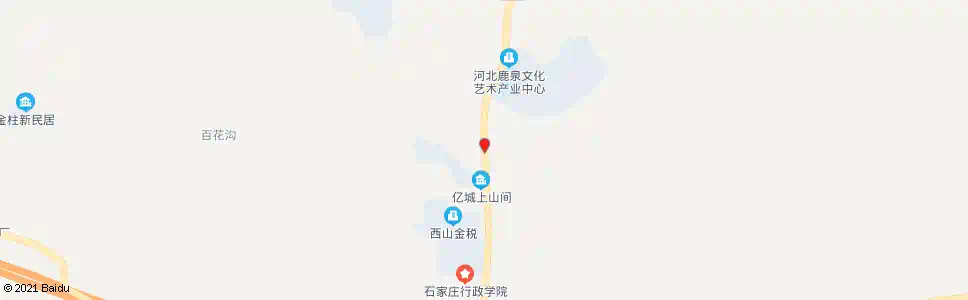 石家庄上山间_公交站地图_石家庄公交_妙搜公交查询2024