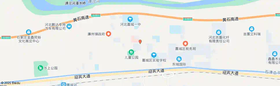 石家庄藁城县医院_公交站地图_石家庄公交_妙搜公交查询2024