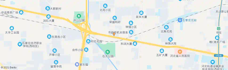 石家庄省农科院西_公交站地图_石家庄公交_妙搜公交查询2024