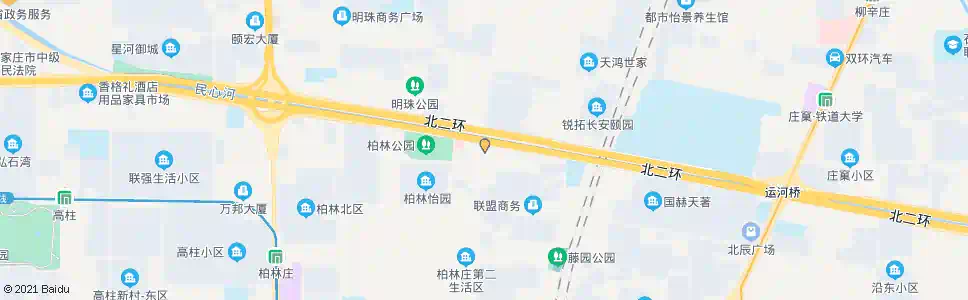 石家庄柏林公园_公交站地图_石家庄公交_妙搜公交查询2024