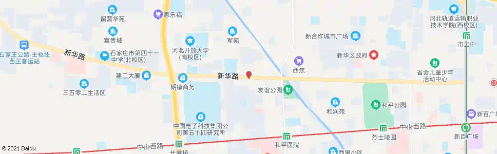 石家庄武警二支队_公交站地图_石家庄公交_妙搜公交查询2024