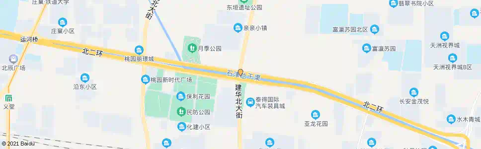 石家庄北二环建华街口_公交站地图_石家庄公交_妙搜公交查询2024