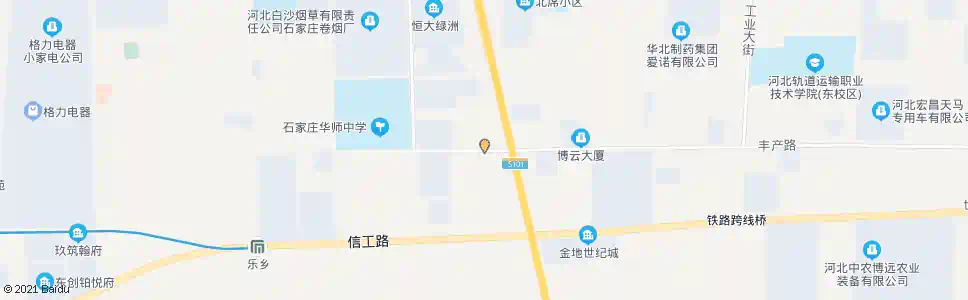 石家庄名都驾校_公交站地图_石家庄公交_妙搜公交查询2024