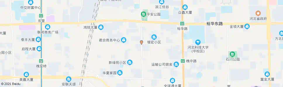 石家庄南八一_公交站地图_石家庄公交_妙搜公交查询2024