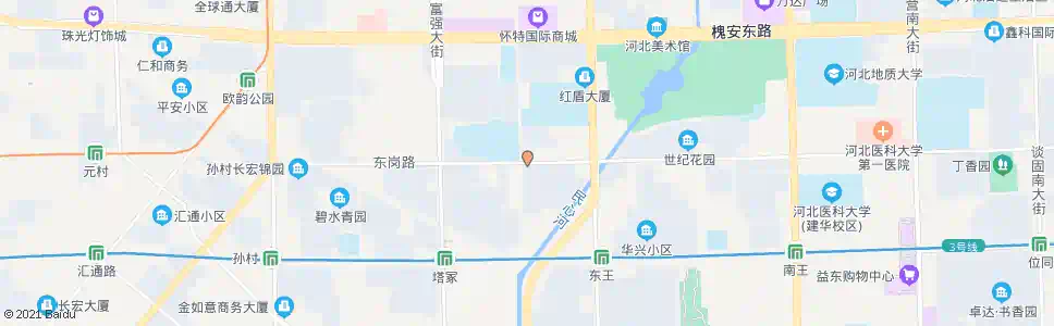 石家庄四十三中_公交站地图_石家庄公交_妙搜公交查询2024