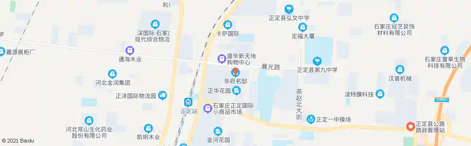 石家庄华府名邸_公交站地图_石家庄公交_妙搜公交查询2024