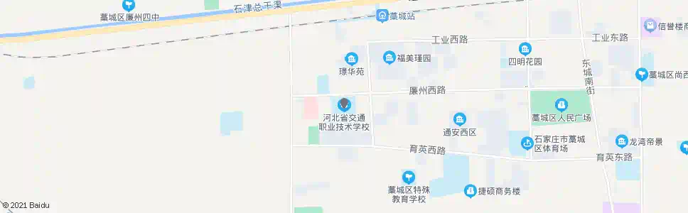 石家庄交通职业学校_公交站地图_石家庄公交_妙搜公交查询2024