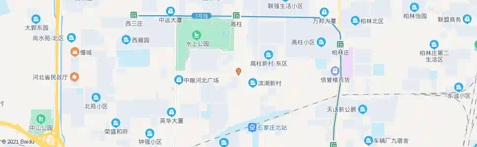 石家庄滨湖新村_公交站地图_石家庄公交_妙搜公交查询2024