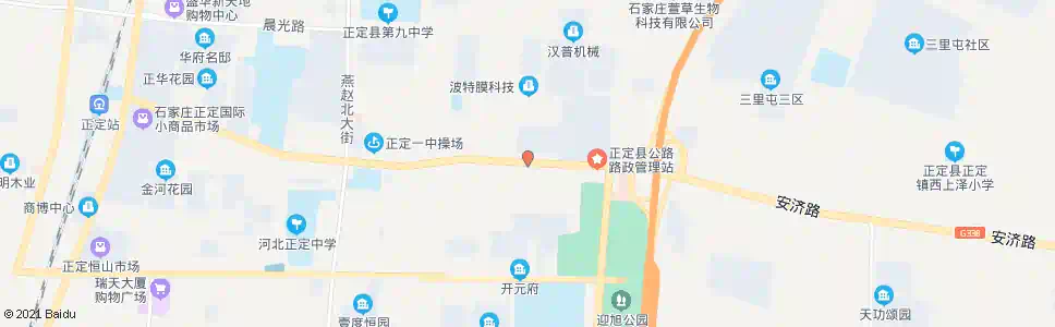 石家庄康福外国语学校_公交站地图_石家庄公交_妙搜公交查询2024