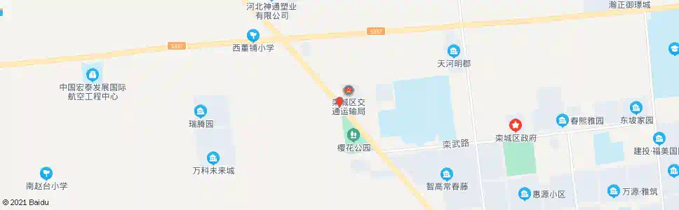 石家庄栾城交通运输局_公交站地图_石家庄公交_妙搜公交查询2024