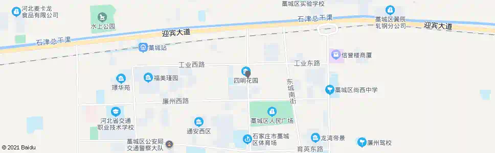 石家庄工业路口_公交站地图_石家庄公交_妙搜公交查询2024