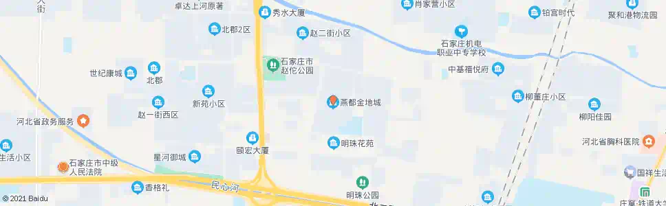 石家庄金地城_公交站地图_石家庄公交_妙搜公交查询2024