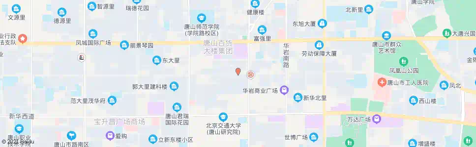 唐山第二干休所_公交站地图_唐山公交_妙搜公交查询2024