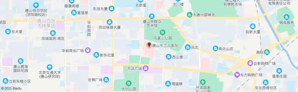 唐山工人医院_公交站地图_唐山公交_妙搜公交查询2024