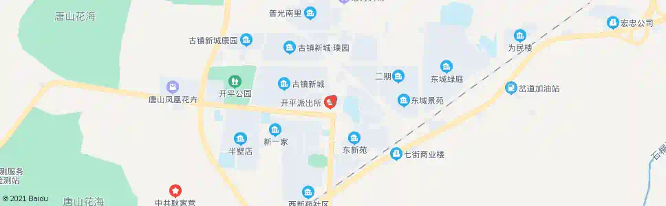 唐山新苑路_公交站地图_唐山公交_妙搜公交查询2024